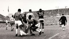 1958年瑞典世界杯珍贵老照片