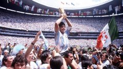 1986年墨西哥世界杯决赛录像:马拉多纳率