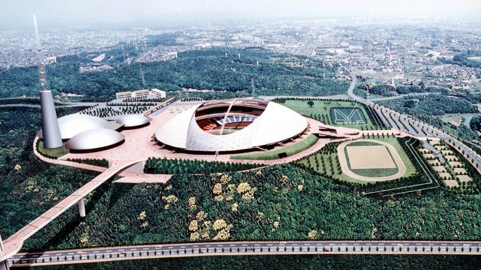 图为韩日世界杯的主办球场之一