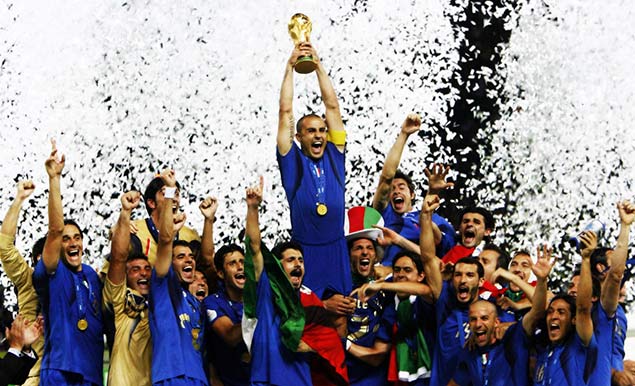 2006年德国世界杯精彩图片 意大